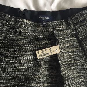 Madewell Woven Pleated Mini Skirt NWT